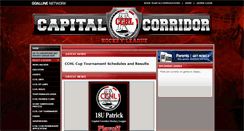 Desktop Screenshot of capitalcorridorhl.org